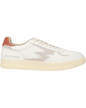 Moaconcept Sneakers Leather, Textile Fibers - White