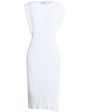 Iceberg Midi Dress Cotton - White