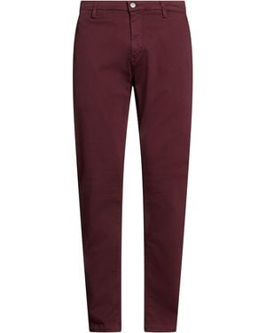 Replay Pants Cotton, Elastomultiester, Elastane - Purple