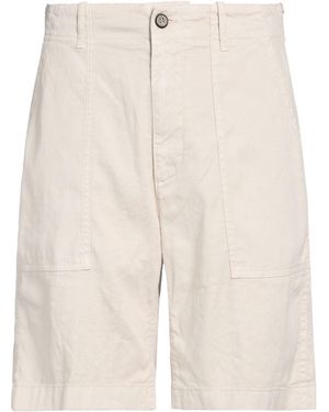 Eleventy Shorts & Bermuda Shorts Linen, Cotton, Elastane - Natural
