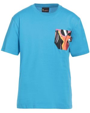 Mauna Kea Azure T-Shirt Cotton - Blue