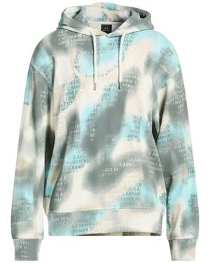 ARMANI EXCHANGE Sweatshirt Cotton, Elastane - Blue