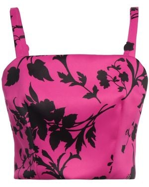 Guess Fuchsia Top Polyester - Pink