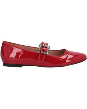 Bibi Lou Ballet Flats - Red