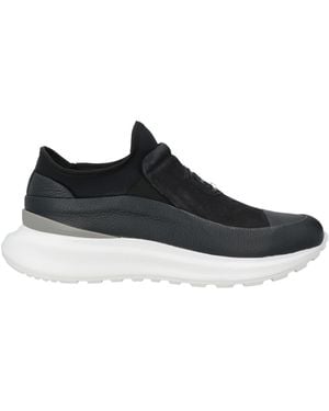 Giovanni Conti Midnight Trainers Leather, Textile Fibres - Black