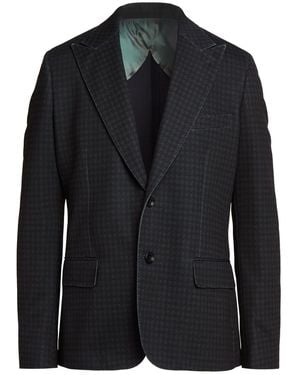 DUNO Dark Blazer Polyester, Viscose - Black