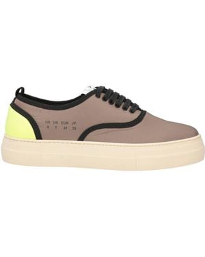 ANT/WERP Khaki Trainers Textile Fibres - Brown
