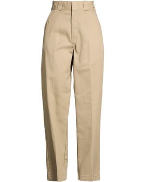 Dickies Pants Polyester, Cotton - Natural