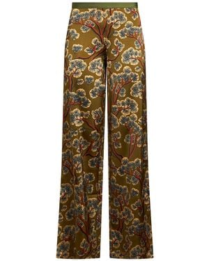 Siyu Pants Viscose, Elastane - Natural