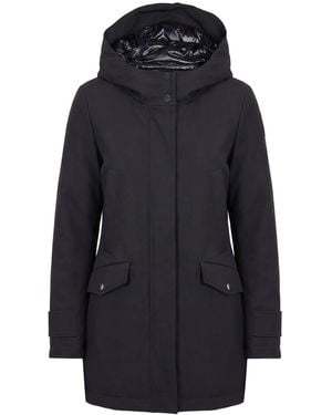 Herno Coat Polyamide, Elastane - Blue