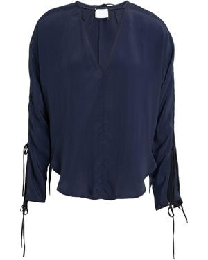 .., merci italia Midnight Top Acetate, Silk - Blue