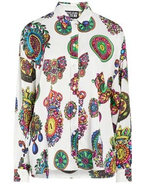 Versace Jeans Couture Shirt Viscose - White