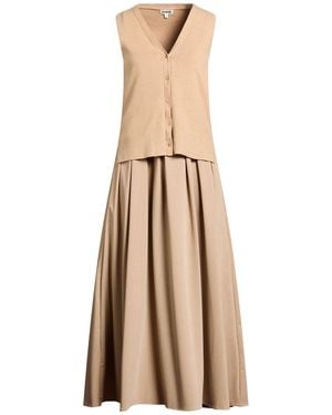 STAUD Maxi Dresses - Natural