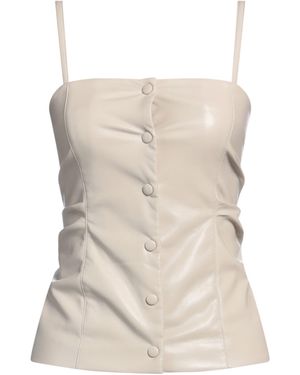 Erika Cavallini Semi Couture Top - Natural