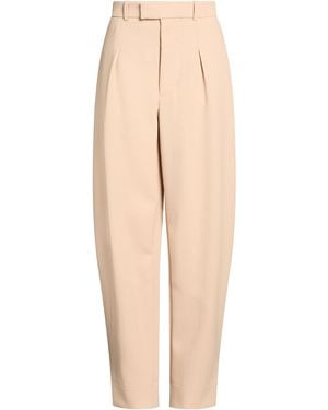 Wardrobe NYC Camel Pants Virgin Wool - Natural