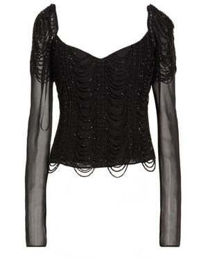 Blugirl Blumarine Top Polyester - Black