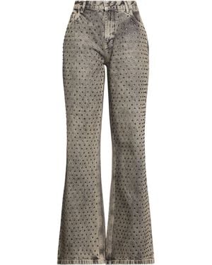 8pm Charcoal Jeans Cotton - Grey