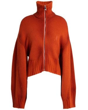 The Attico Cardigan Wool, Cashmere - Orange