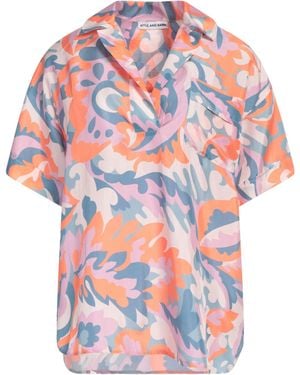 Attic And Barn Top Silk - White