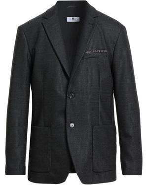 Missoni Missoni Charcoal Blazer Polyester, Wool, Elastane - Black