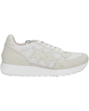 2Star Light Sneakers Leather, Textile Fibers - White
