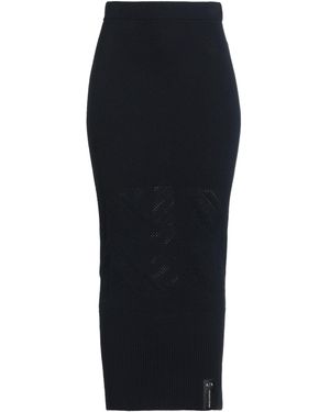 ARMANI EXCHANGE Midi Skirt Cotton - Black