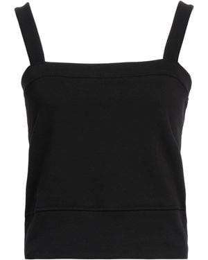 KARL LAGERFELD Top Organic Cotton, Recycled Polyester - Black