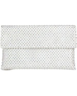 Twenty Four Haitch Clutches - White