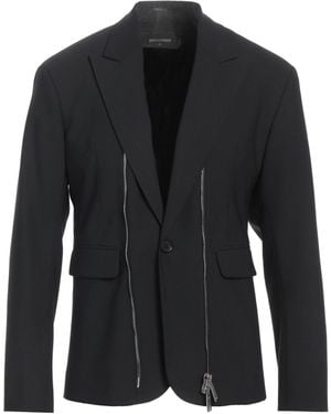 DSquared² Blazer Polyester, Virgin Wool, Elastane - Black