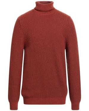 Barba Napoli Turtleneck - Red