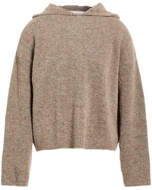 Twenty-one Light Jumper Wool, Polyester, Acrylic - Natural
