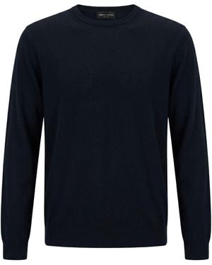Roberto Collina Pullover - Blau