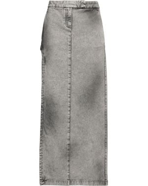 ALESSANDRO VIGILANTE Denim Skirt - Grey