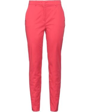 Max Mara Trousers Cotton, Elastane - Red