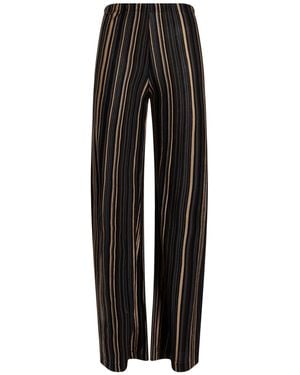 Siyu Charcoal Trousers Merino Wool - Black