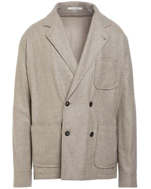 Tagliatore Blazer Virgin Wool, Cashmere - Brown
