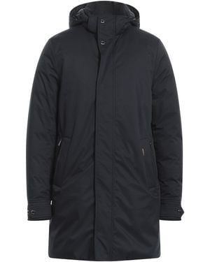 Moorer Midnight Puffer Polyester, Polyurethane - Blue