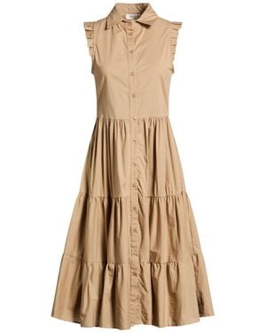 OVER/D Midi Dresses - Natural