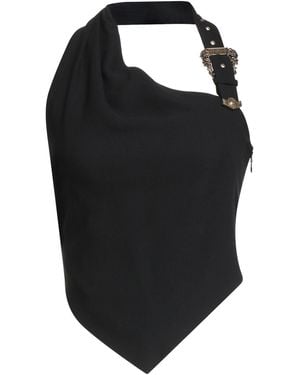 Versace Jeans Couture Top Polyester - Black