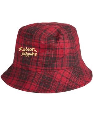 Maison Kitsuné Hat Virgin Wool - Red