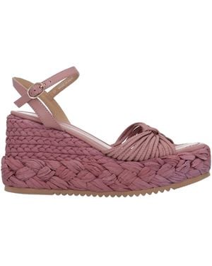 Emanuélle Vee Espadrilles Leather - Purple