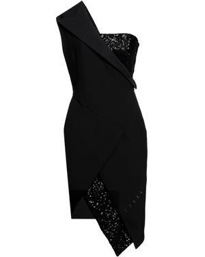 Les Hommes Midi Dress - Black