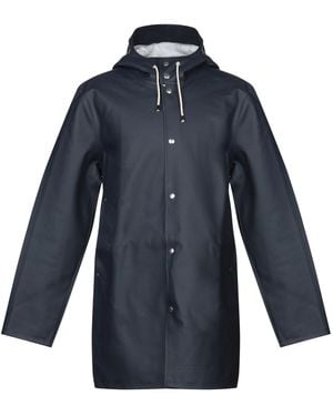 Stutterheim Midnight Overcoat & Trench Coat Paper, Polyester - Blue
