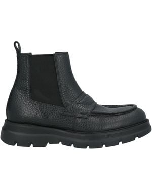 Giovanni Conti Botines de caña alta - Negro