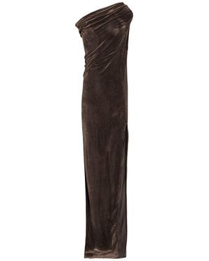 Rick Owens Maxi-Kleid - Braun