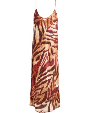 ViCOLO Sand Maxi Dress Polyester - White