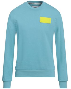 Bikkembergs Sky Sweatshirt Cotton, Elastane - Blue