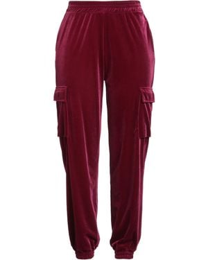 DON'T @ ME Pants Polyester, Elastane - Red