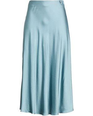 Herno Midi Skirt Acetate, Viscose - Blue