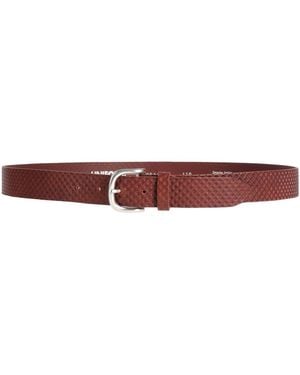 UNIFORM Tan Belt Leather - Brown